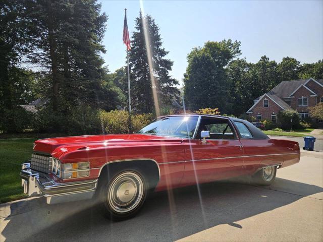 used 1974 Cadillac DeVille car, priced at $34,995