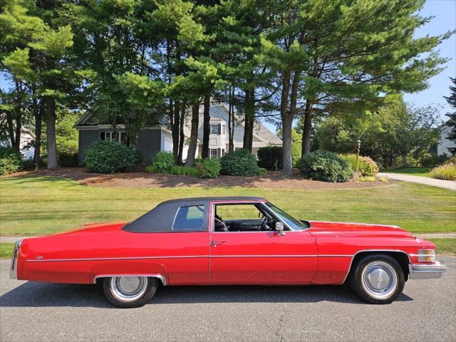 used 1974 Cadillac DeVille car, priced at $34,995