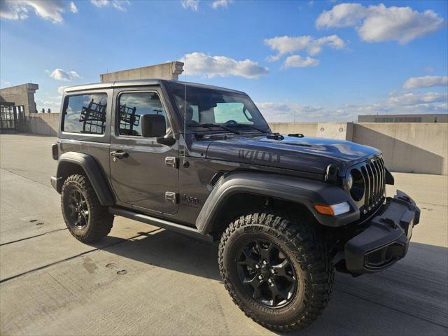 used 2021 Jeep Wrangler car, priced at $21,995