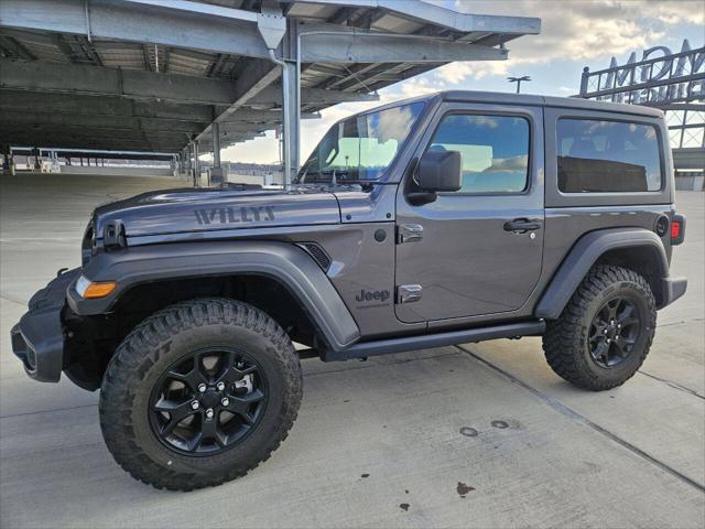 used 2021 Jeep Wrangler car, priced at $21,995