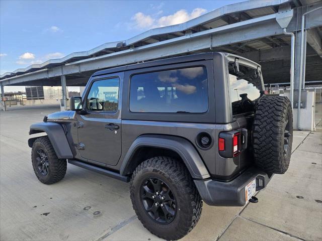 used 2021 Jeep Wrangler car, priced at $21,995