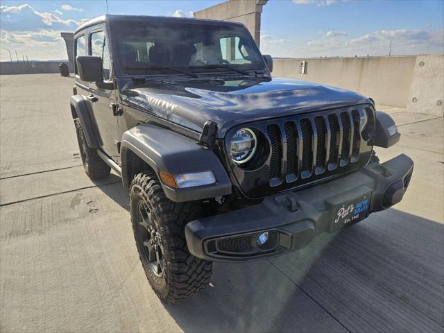 used 2021 Jeep Wrangler car, priced at $21,995