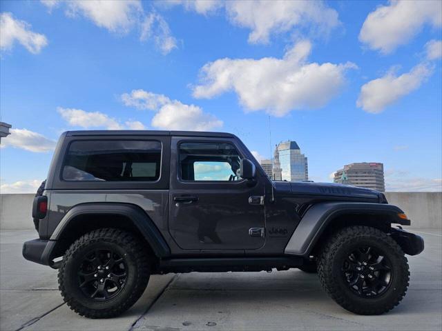 used 2021 Jeep Wrangler car, priced at $21,995