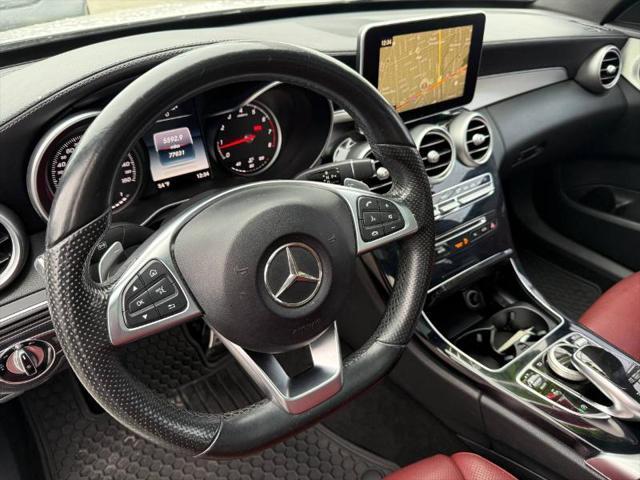 used 2015 Mercedes-Benz C-Class car, priced at $22,999