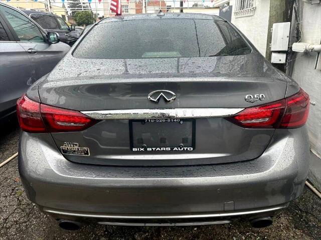 used 2018 INFINITI Q50 car, priced at $25,999