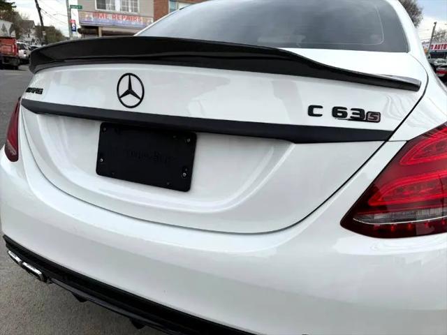 used 2017 Mercedes-Benz AMG C 63 car, priced at $39,999