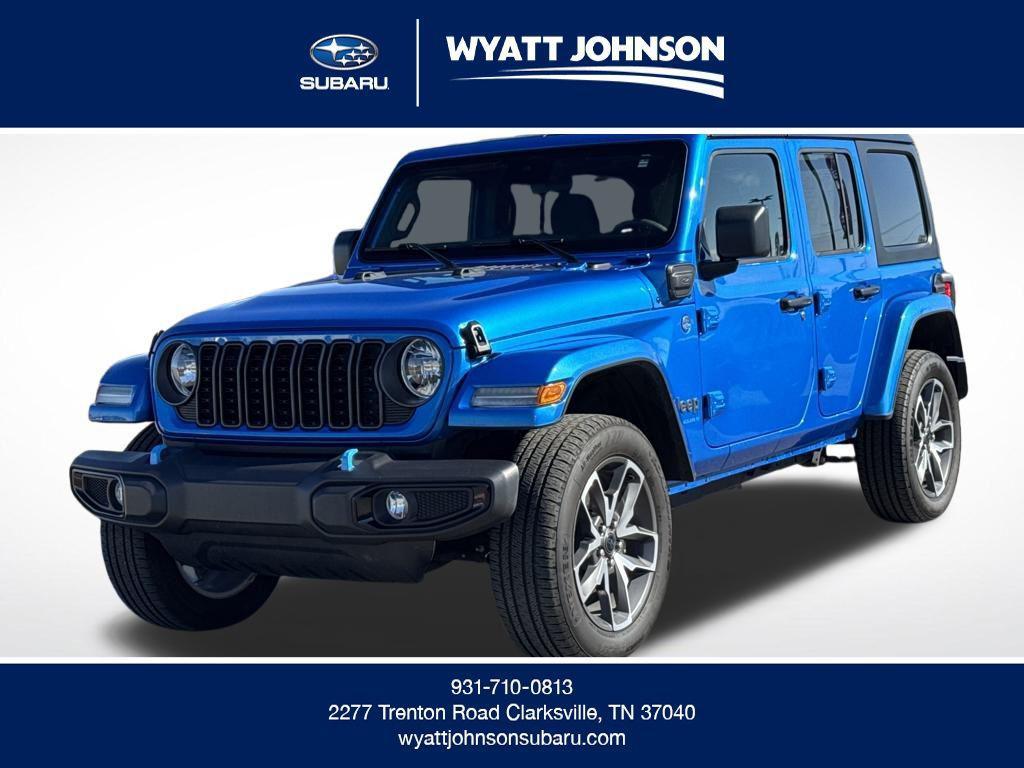 used 2024 Jeep Wrangler 4xe car, priced at $33,570