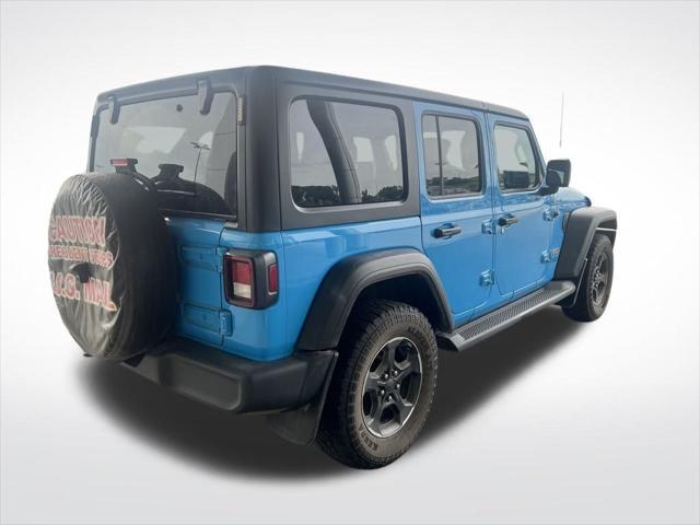 used 2021 Jeep Wrangler Unlimited car, priced at $27,500