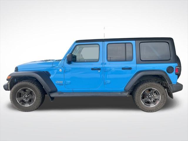 used 2021 Jeep Wrangler Unlimited car, priced at $27,500