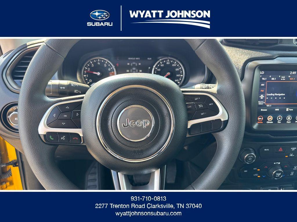 used 2023 Jeep Renegade car, priced at $17,917