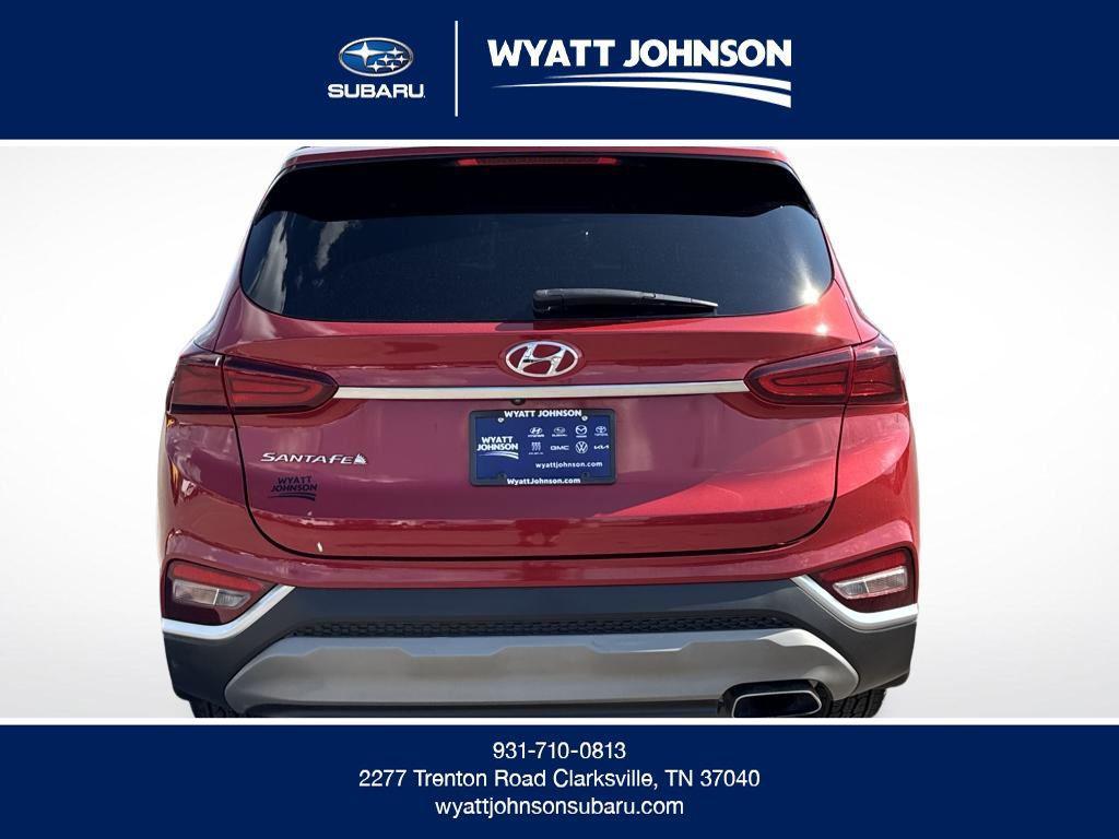 used 2019 Hyundai Santa Fe car, priced at $14,334