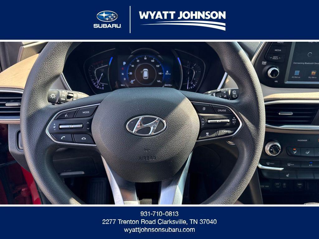 used 2019 Hyundai Santa Fe car, priced at $14,334