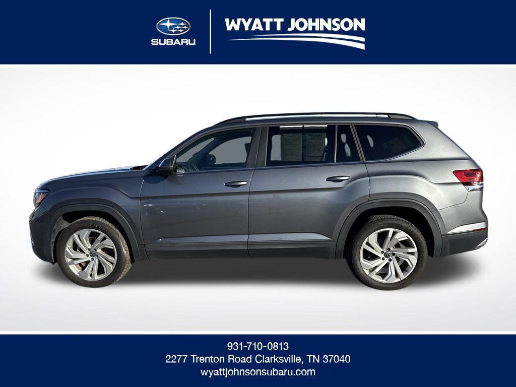 used 2021 Volkswagen Atlas car, priced at $20,495