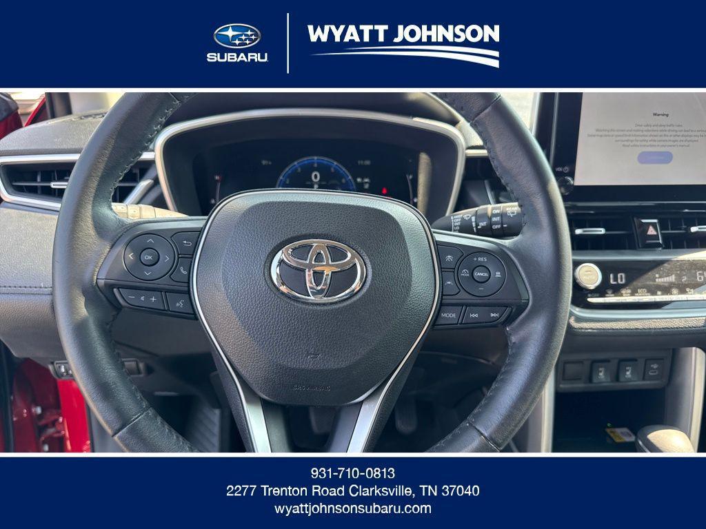 used 2023 Toyota Corolla Cross car, priced at $25,465