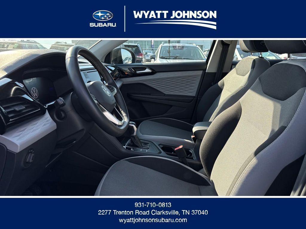 used 2024 Volkswagen Taos car, priced at $18,421