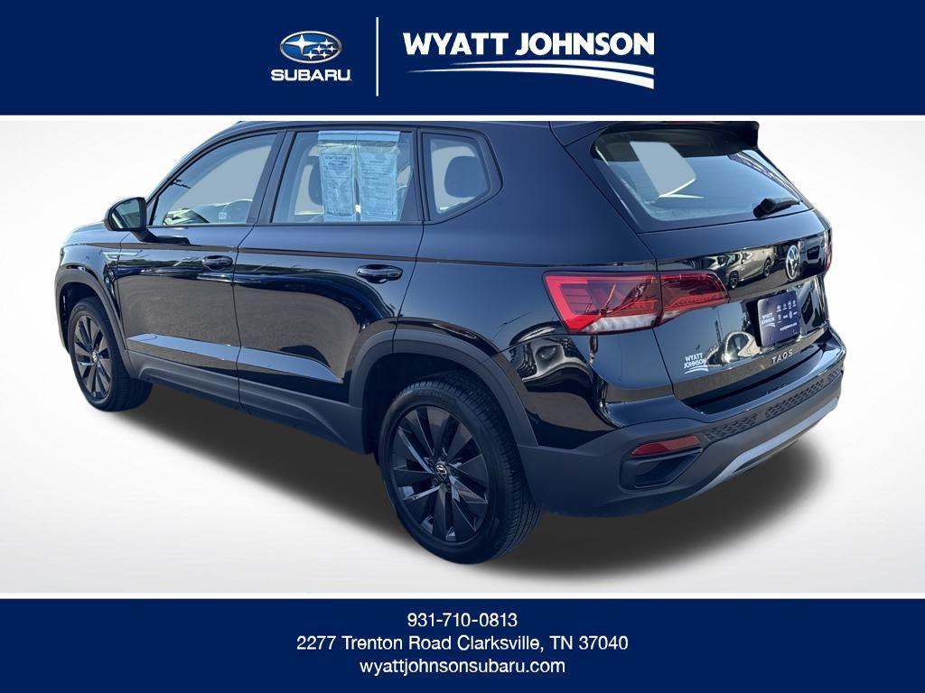 used 2024 Volkswagen Taos car, priced at $18,421