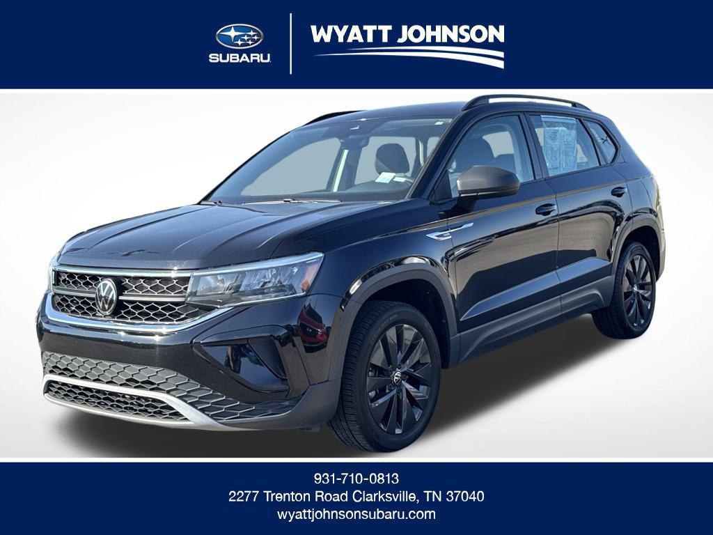 used 2024 Volkswagen Taos car, priced at $18,421