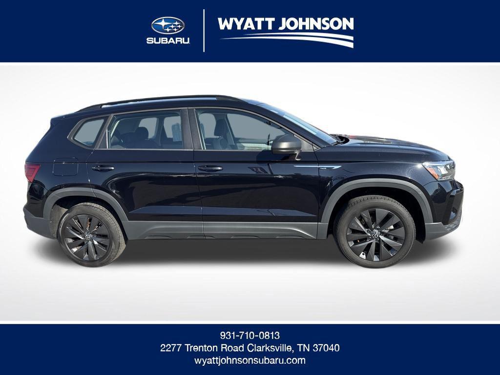 used 2024 Volkswagen Taos car, priced at $18,421