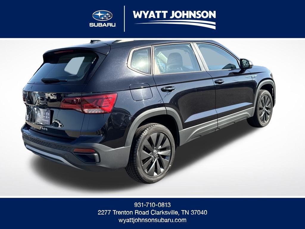 used 2024 Volkswagen Taos car, priced at $18,421