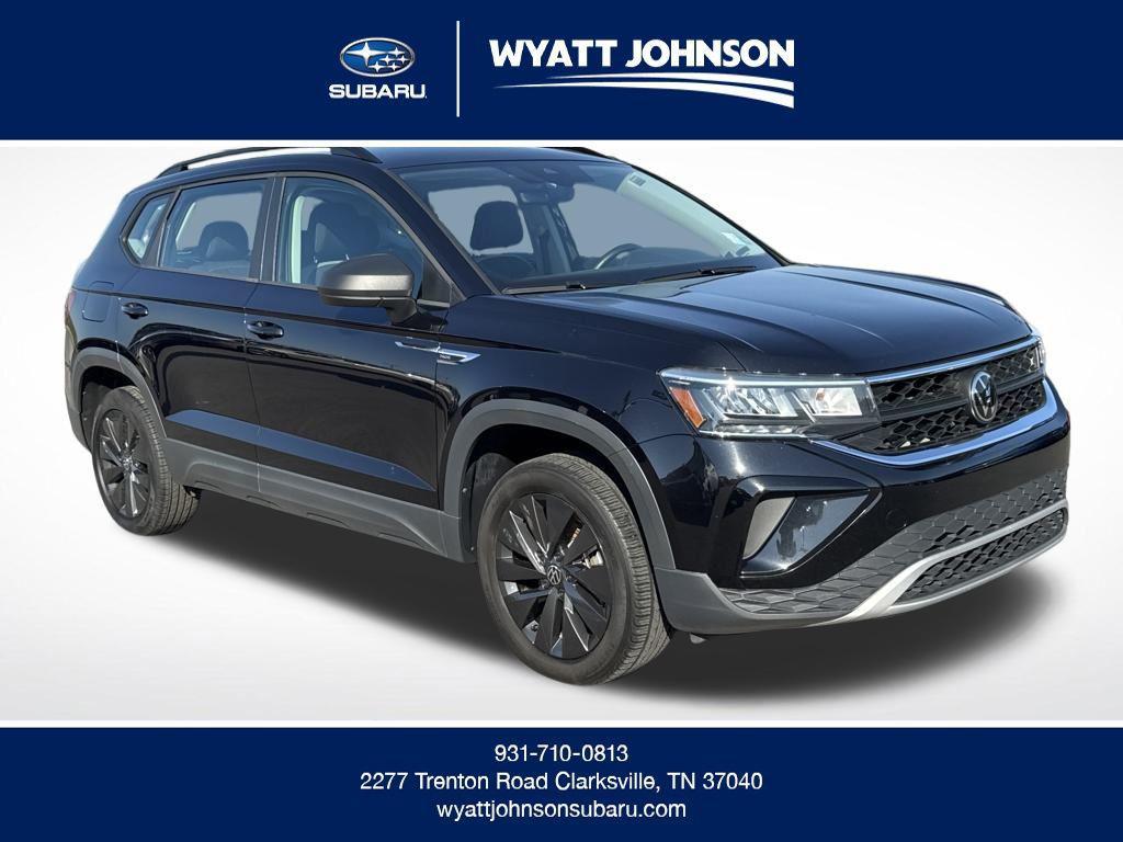used 2024 Volkswagen Taos car, priced at $18,421