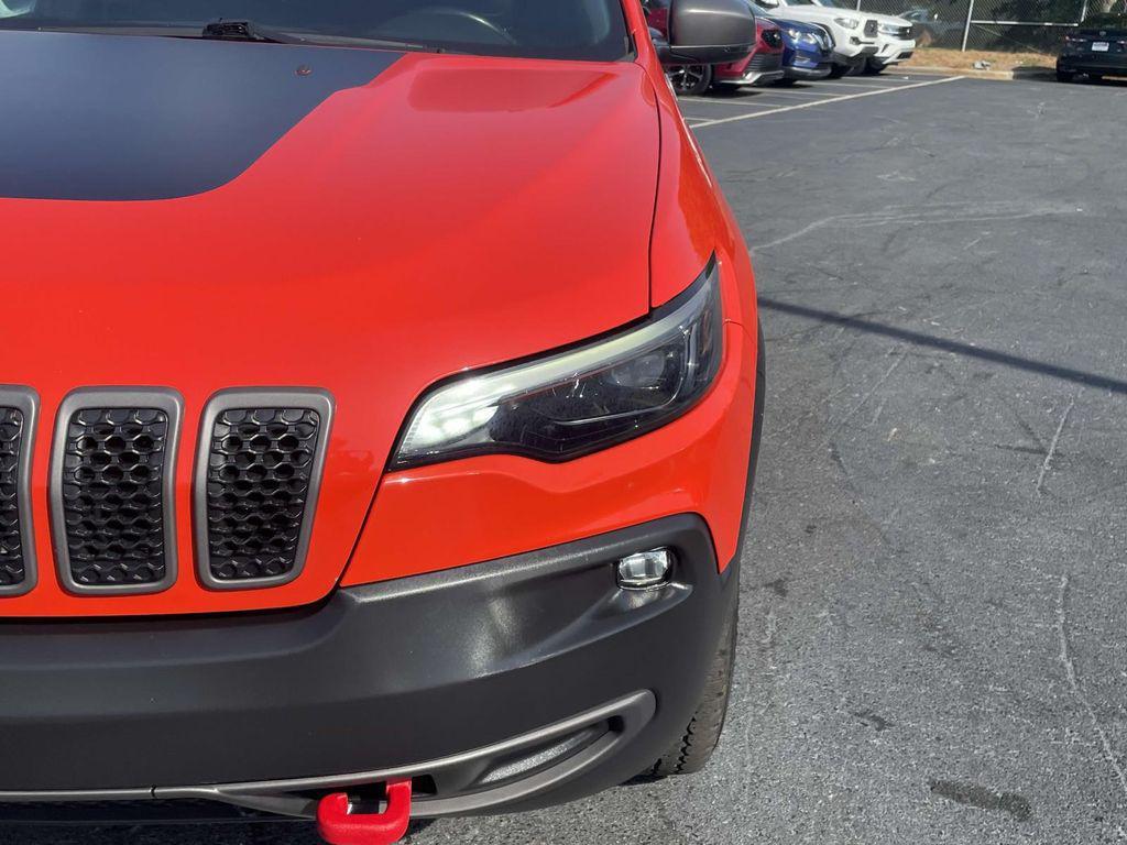used 2021 Jeep Cherokee car, priced at $23,388