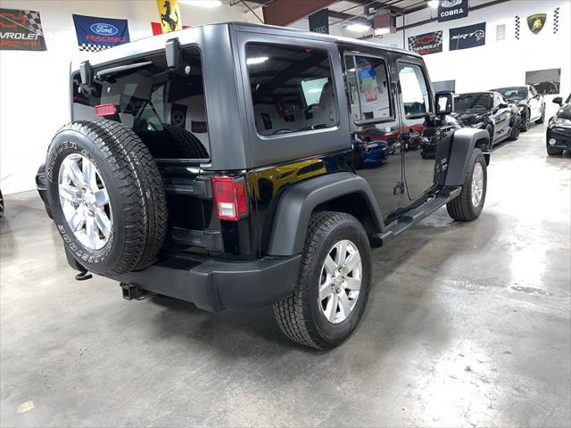 used 2015 Jeep Wrangler Unlimited car, priced at $19,500