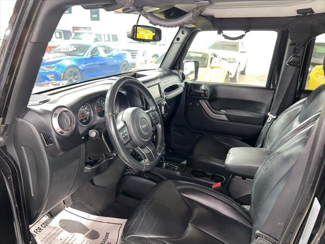 used 2015 Jeep Wrangler Unlimited car, priced at $19,500