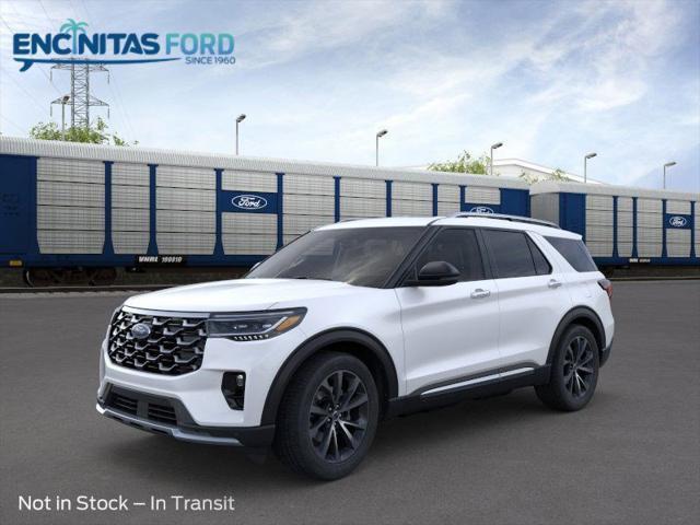 new 2025 Ford Explorer car, priced at $57,487