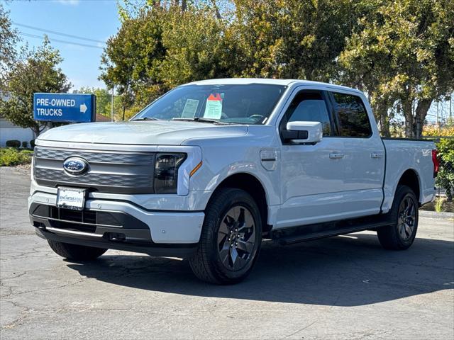 used 2023 Ford F-150 Lightning car, priced at $54,440