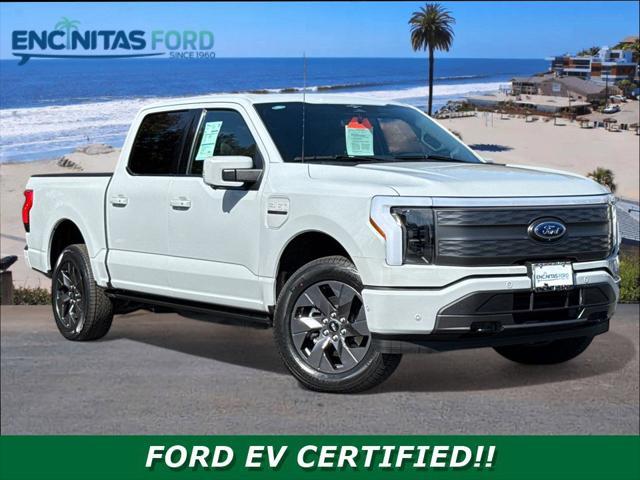 used 2023 Ford F-150 Lightning car, priced at $53,997