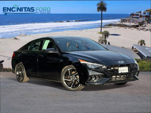 used 2023 Hyundai Elantra car, priced at $20,680