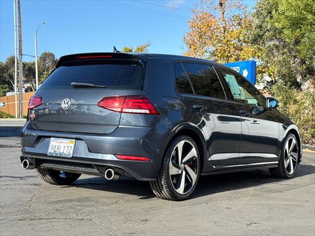 used 2020 Volkswagen Golf GTI car, priced at $19,330