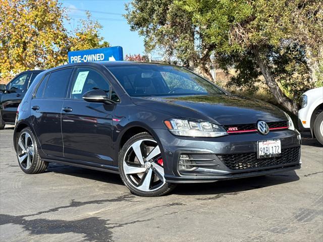 used 2020 Volkswagen Golf GTI car, priced at $19,330