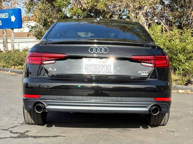 used 2018 Audi A4 car, priced at $17,580