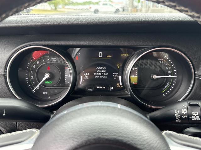 used 2022 Jeep Wrangler Unlimited 4xe car, priced at $37,988