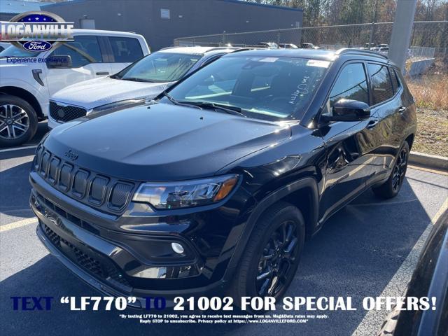 used 2022 Jeep Compass car, priced at $23,215