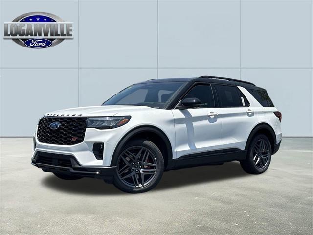 new 2025 Ford Explorer car, priced at $65,838