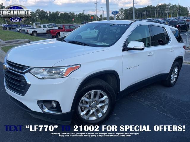 used 2020 Chevrolet Traverse car, priced at $23,451