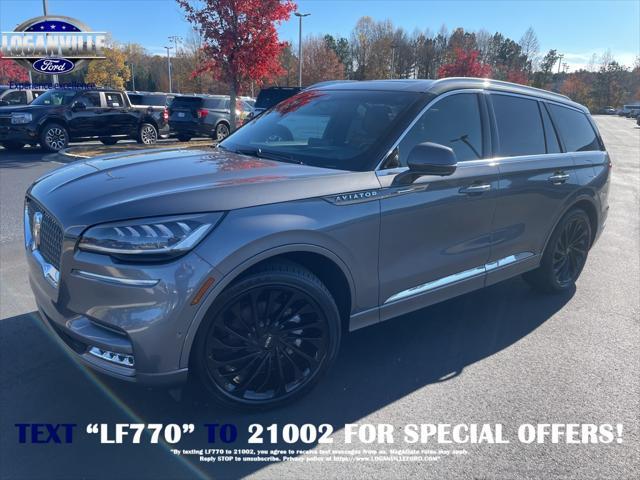 used 2021 Lincoln Aviator car, priced at $43,186