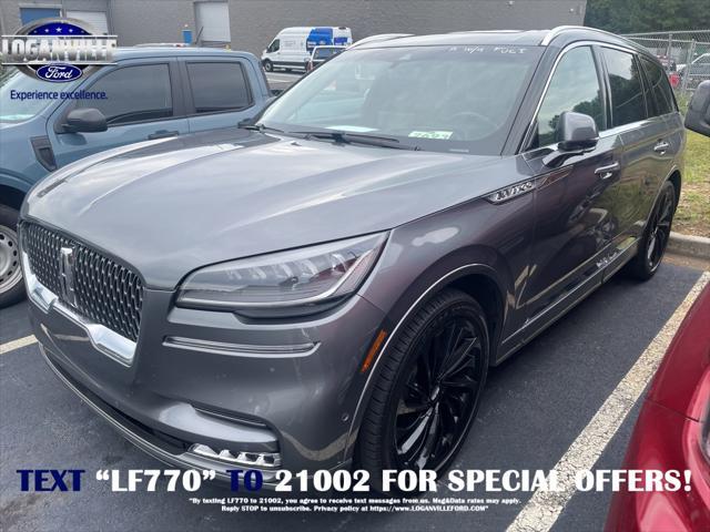 used 2021 Lincoln Aviator car, priced at $44,980