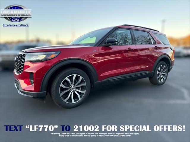 new 2025 Ford Explorer car, priced at $49,895