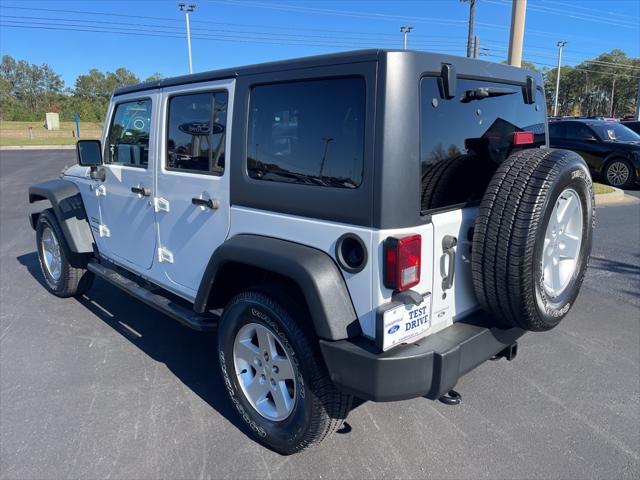 used 2016 Jeep Wrangler Unlimited car, priced at $22,988