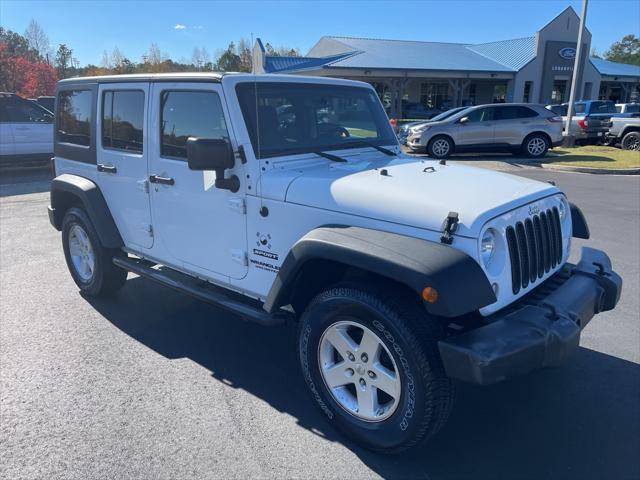 used 2016 Jeep Wrangler Unlimited car, priced at $22,988