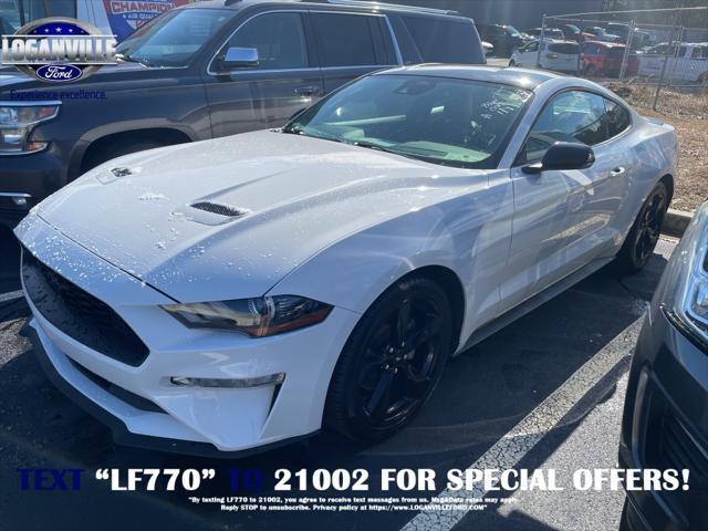 used 2021 Ford Mustang car, priced at $23,900