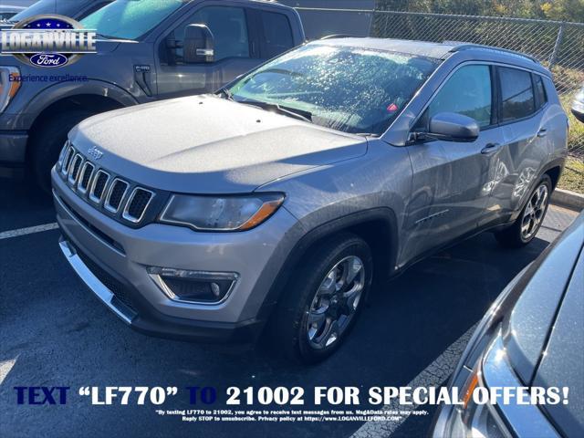 used 2021 Jeep Compass car, priced at $16,758