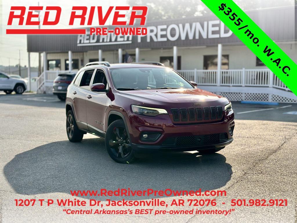used 2021 Jeep Cherokee car, priced at $21,332