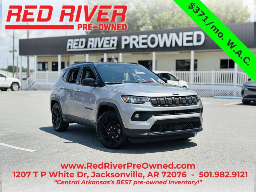 used 2022 Jeep Compass car, priced at $23,035