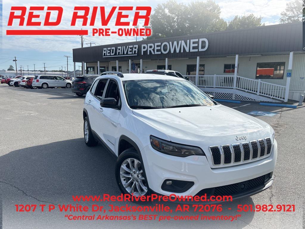 used 2022 Jeep Cherokee car, priced at $17,777