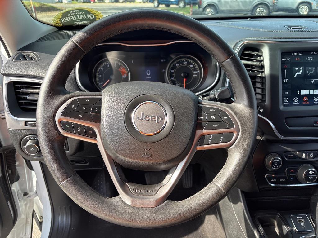 used 2022 Jeep Cherokee car, priced at $17,777