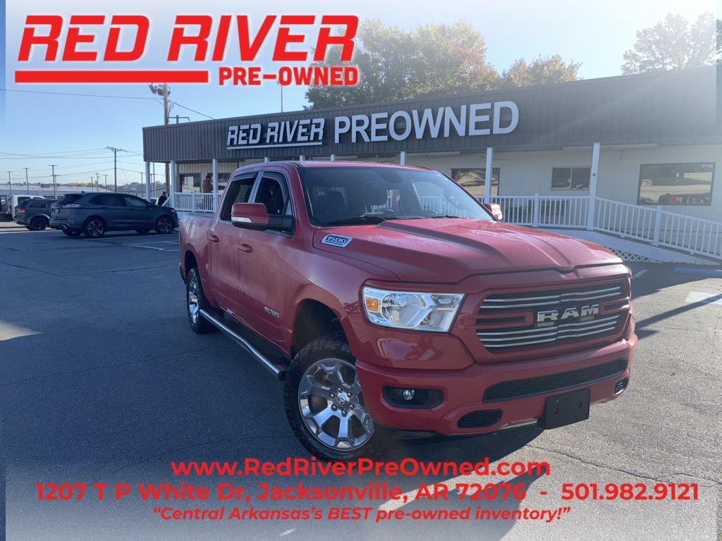 used 2021 Ram 1500 car, priced at $21,299
